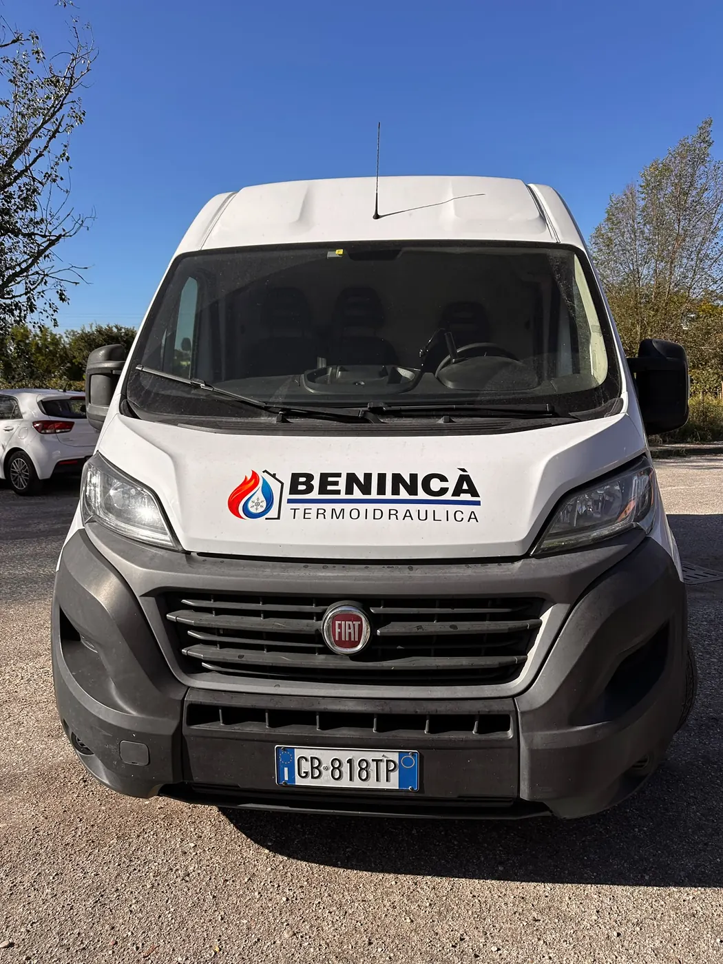 Il furgone Benincà Termoidraulica